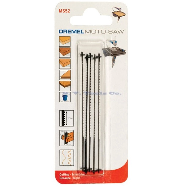 Vendita online Dremel 5 lame Moto-Saw Precision per taglio legno